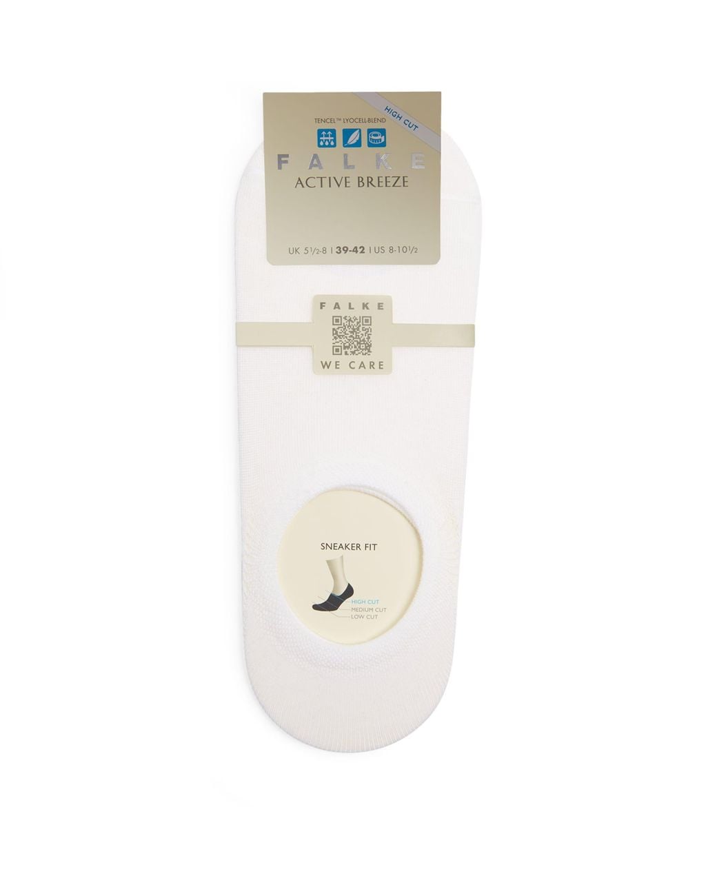 Falke White Active Breeze No Show Socks