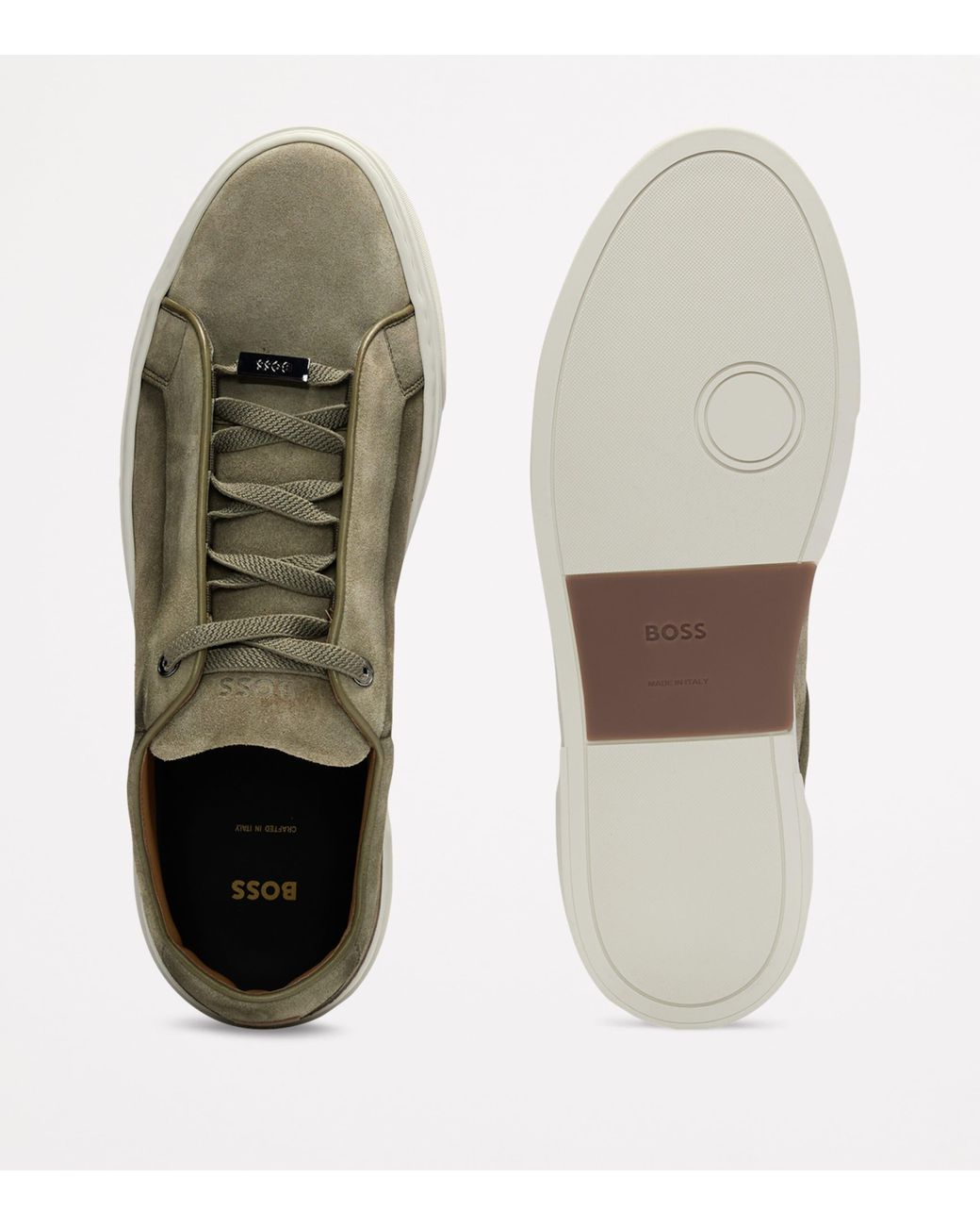 Boss Green Suede Gary Sneakers for men