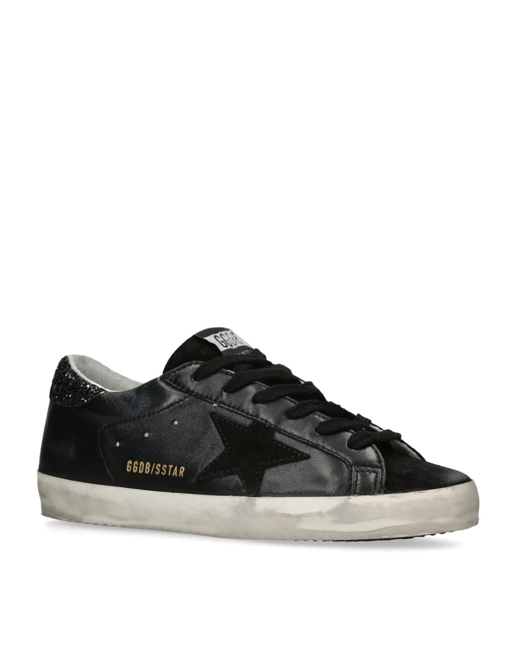 Golden Goose Deluxe Brand Black Suede Superstar Sneakers