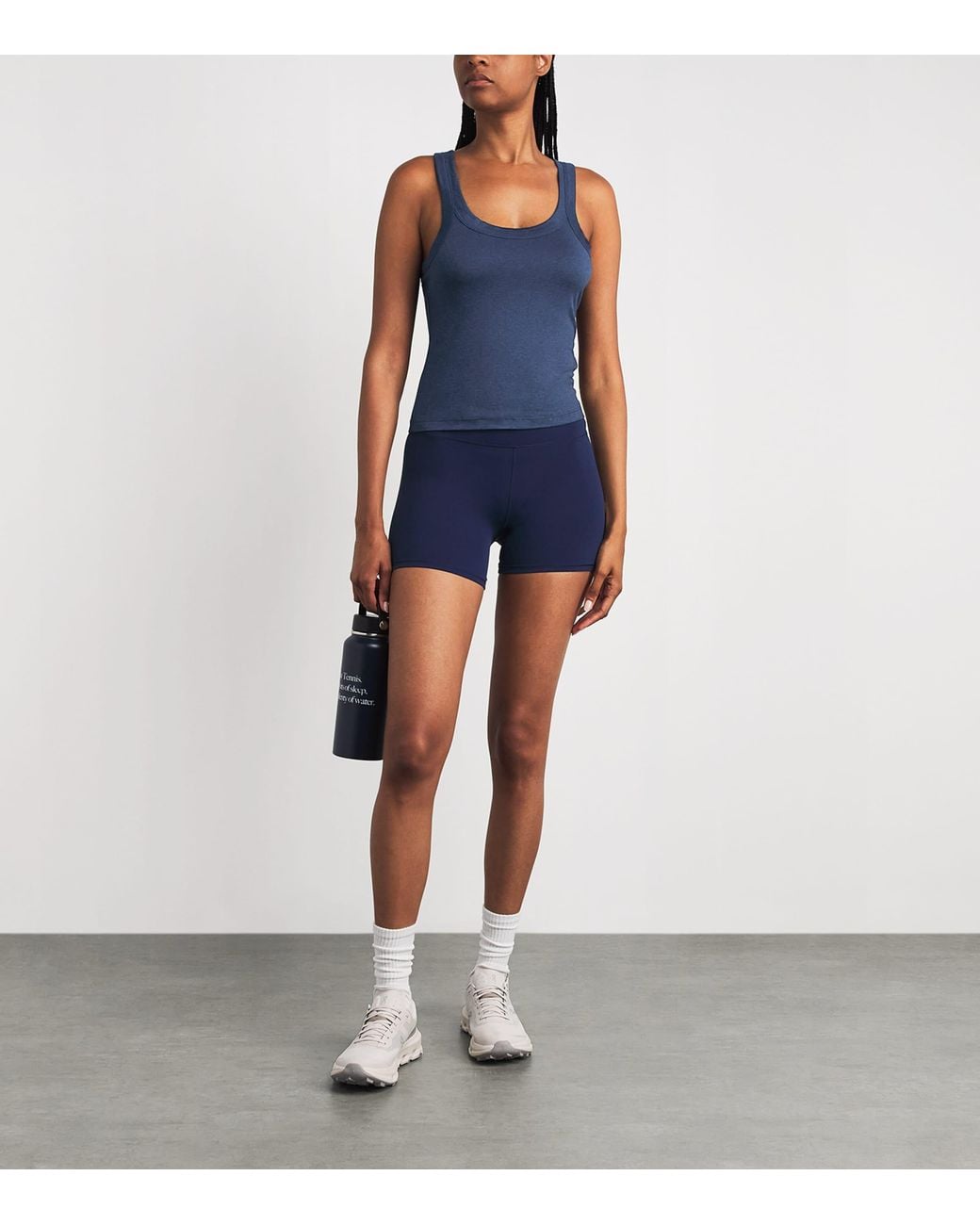 vuori Blue Energy Racerback Tank Top