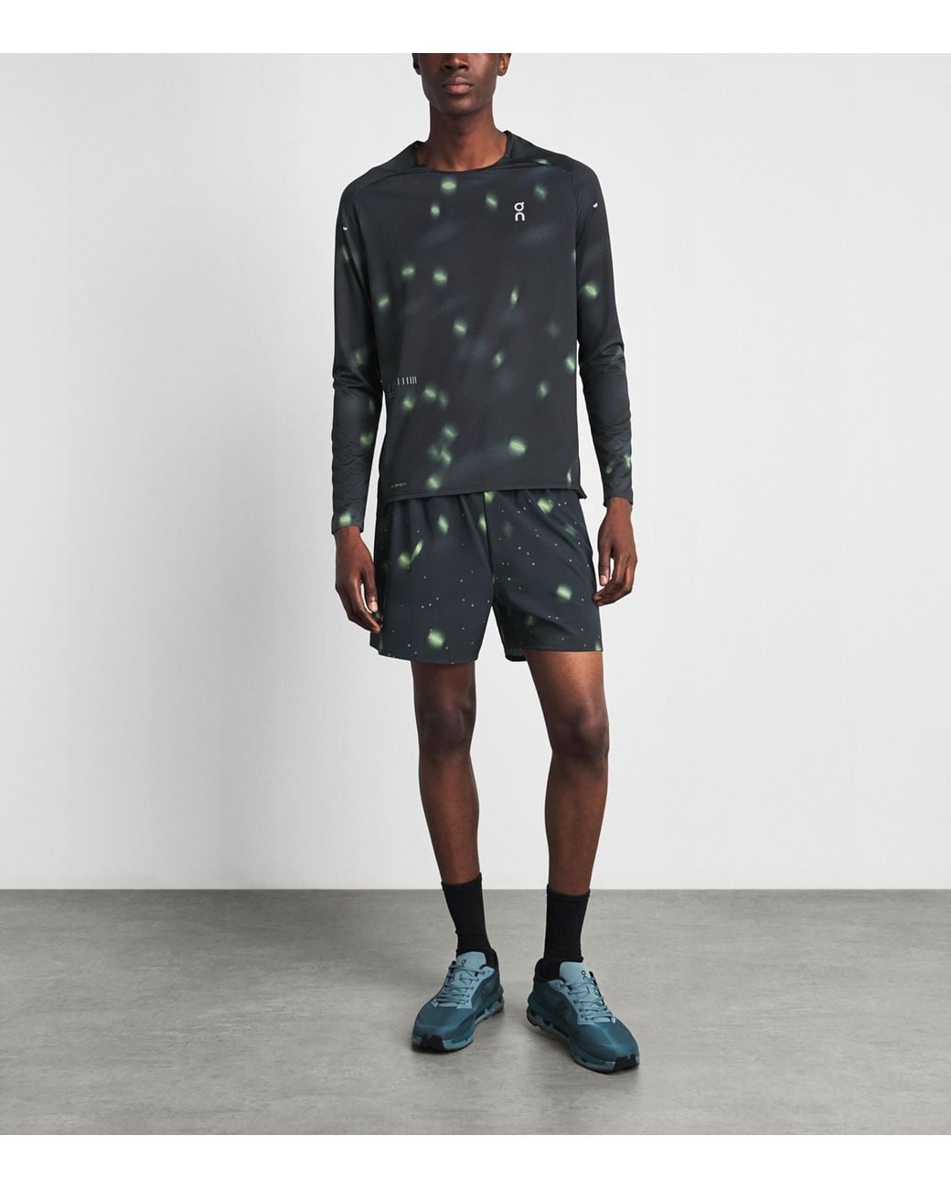 On Shoes Blue Performance Lumos Lg-Sleeve T-Shirt for men