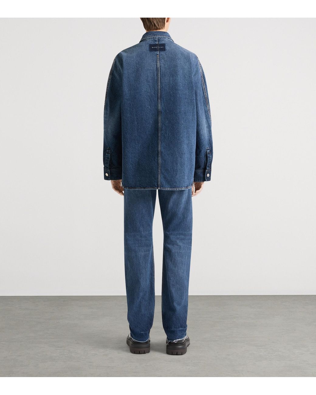 Givenchy Blue Denim Shirt for men