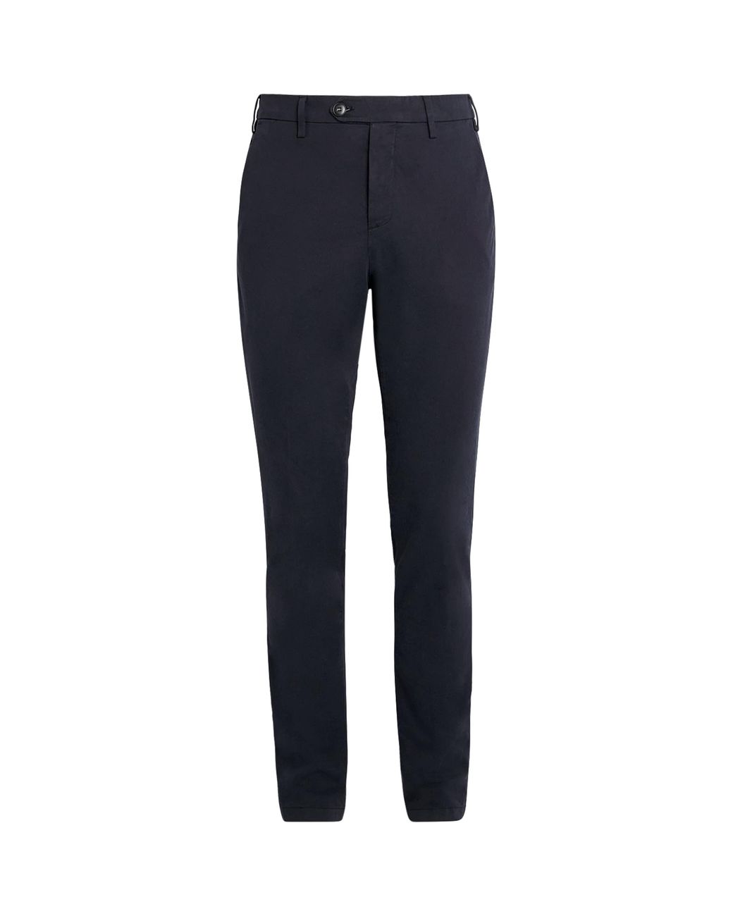 Canali Blue Stretch-Cotton Straight Chinos for men