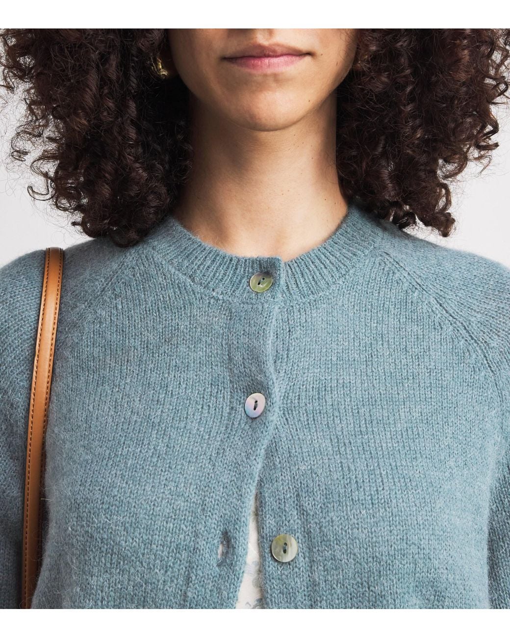 Doen Blue Knit Petra Cardigan