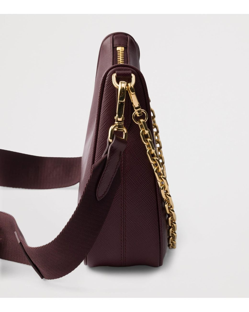 Prada Brown Re-Edition 2005 Saffiano Leather Bag