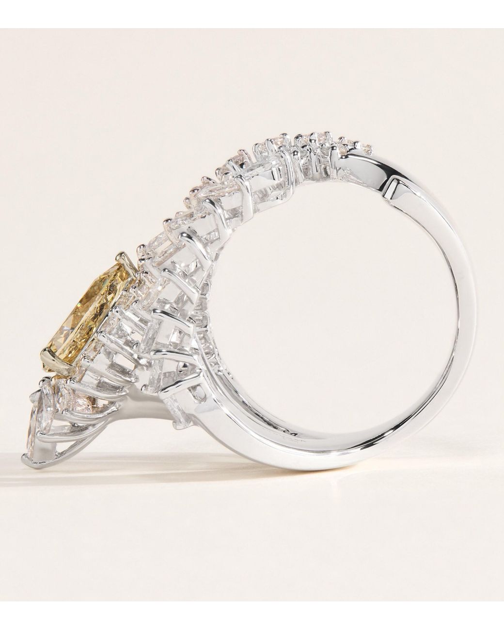 YEPREM Natural And Diamond Reign Supreme Ring