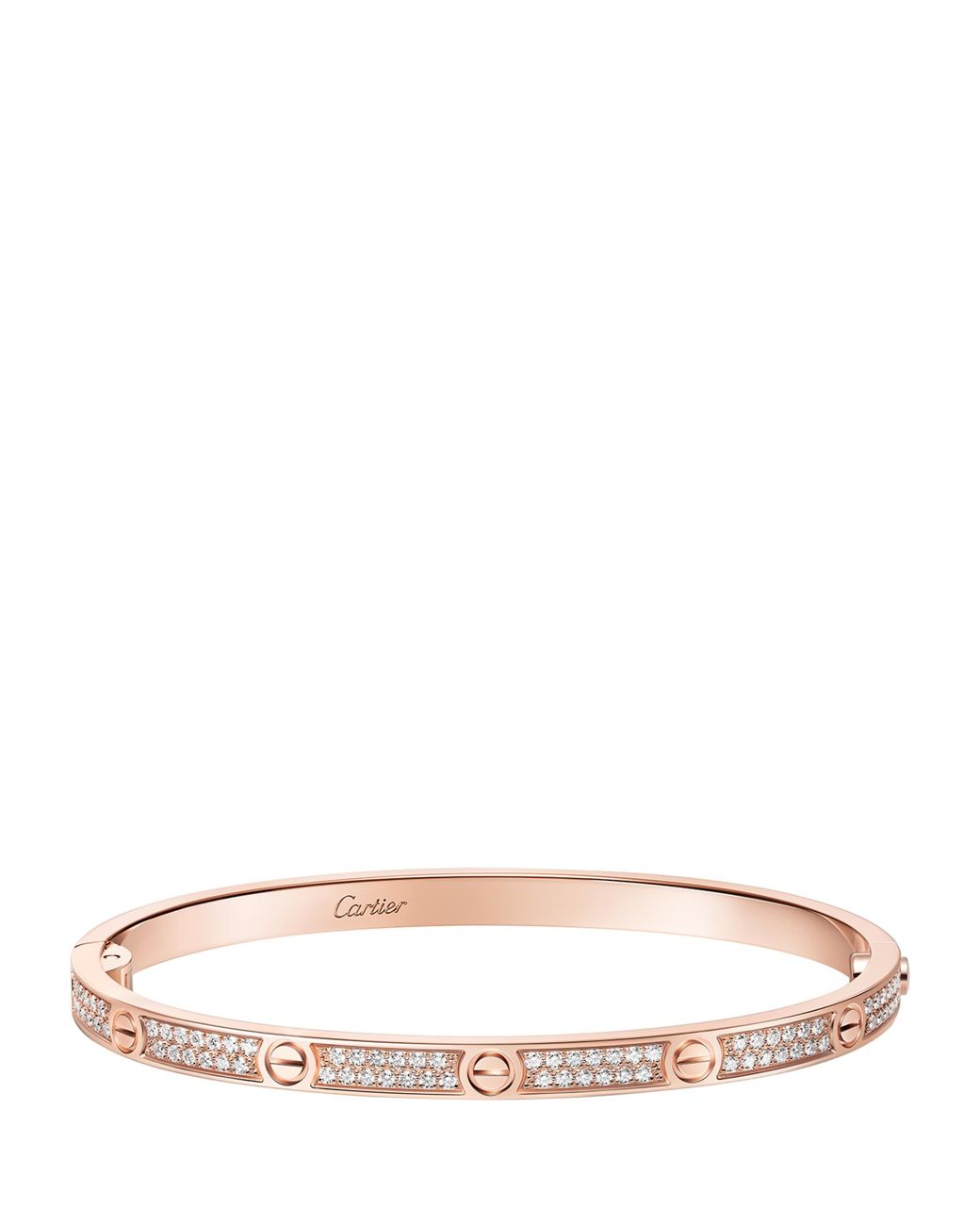 Cartier Natural And Diamond Love Bracelet