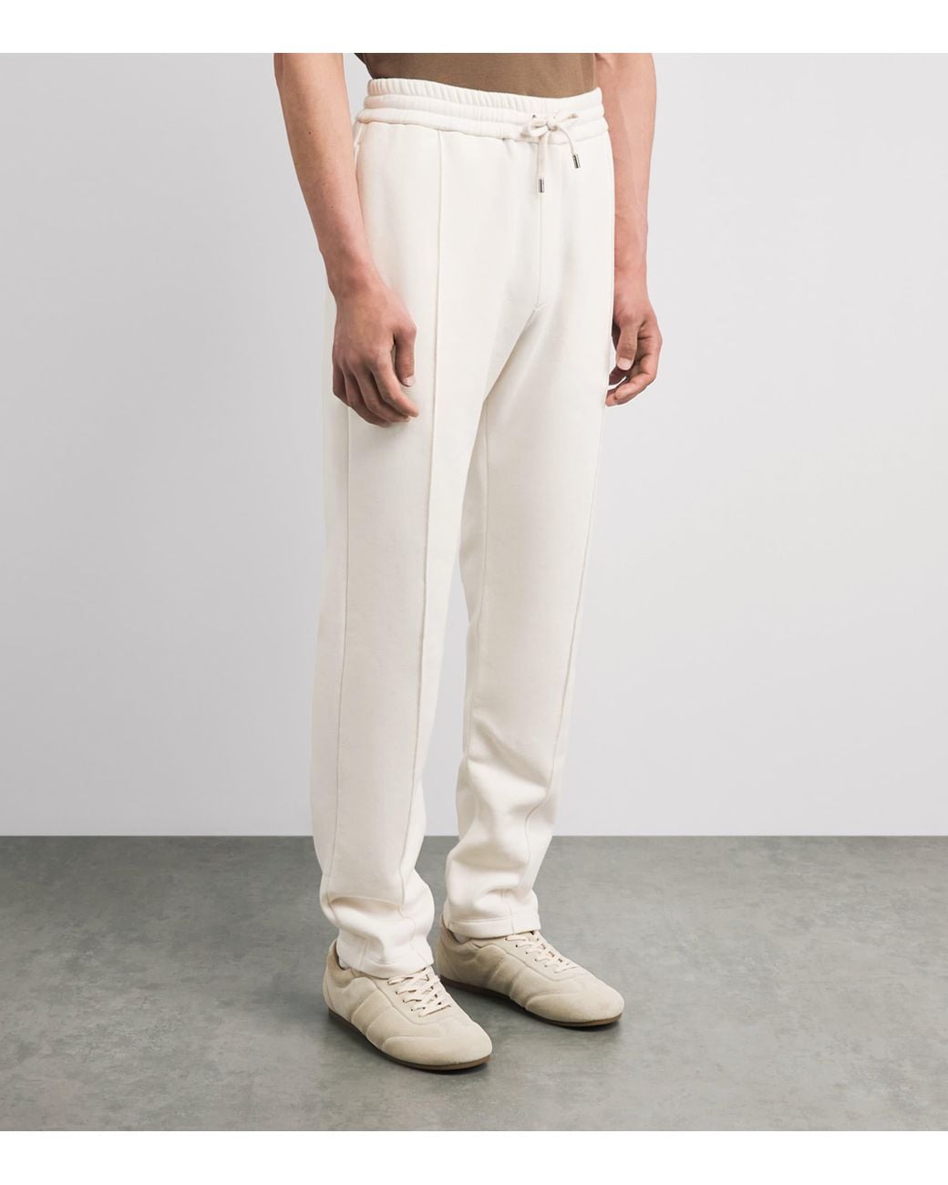 Ralph Lauren White X Wimbledon Cotton-Cashmere Sweatpants for men