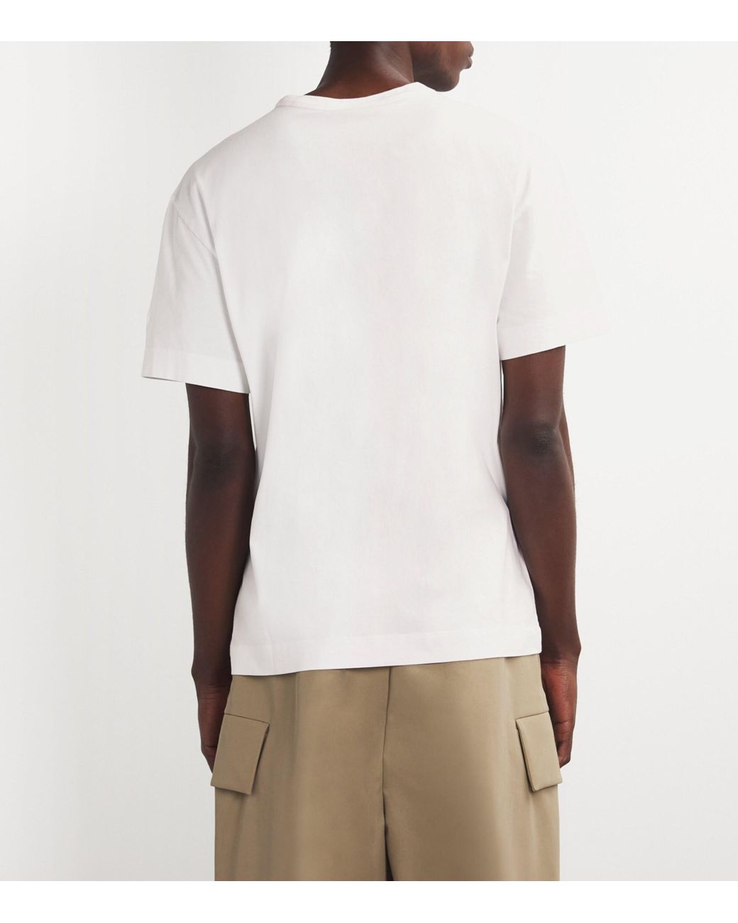 Canada Goose White Relaxed Gladstone T-Shirt for men
