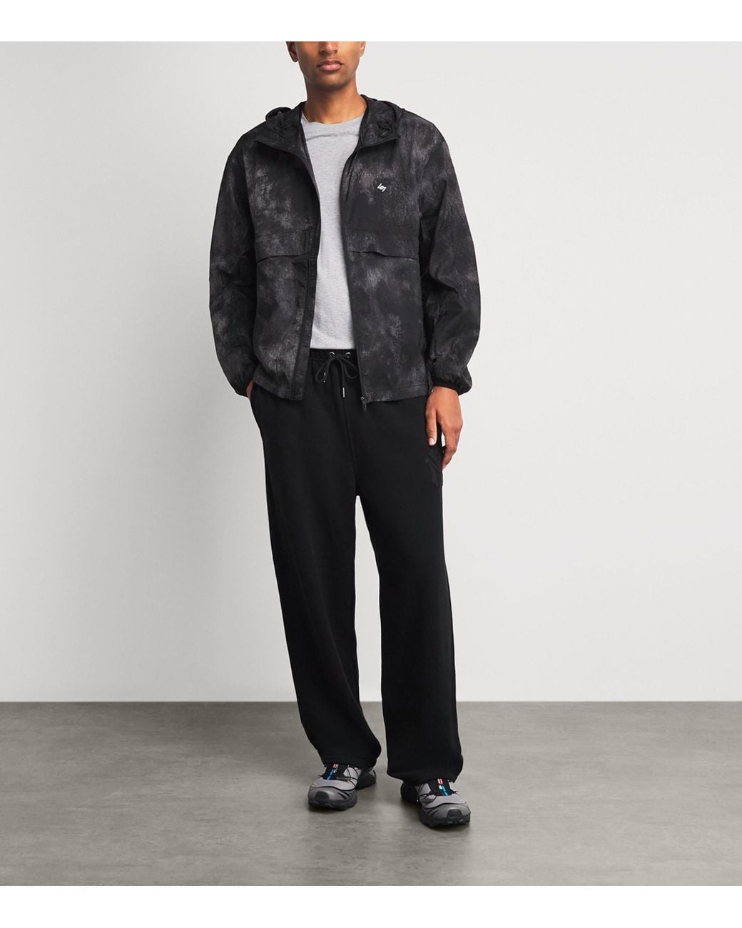 REPRESENT 247 Black 247 Trail Windbreaker Jacket for men
