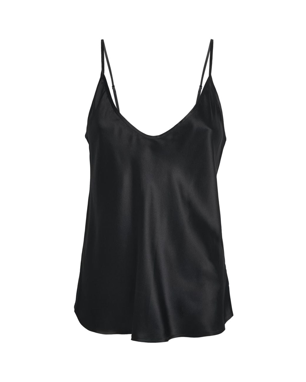L'Agence Black Silk Lexi Camisole