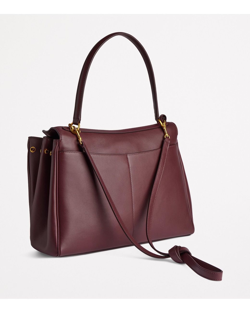 Balenciaga Purple Leather Rodeo Top-Handle Bag