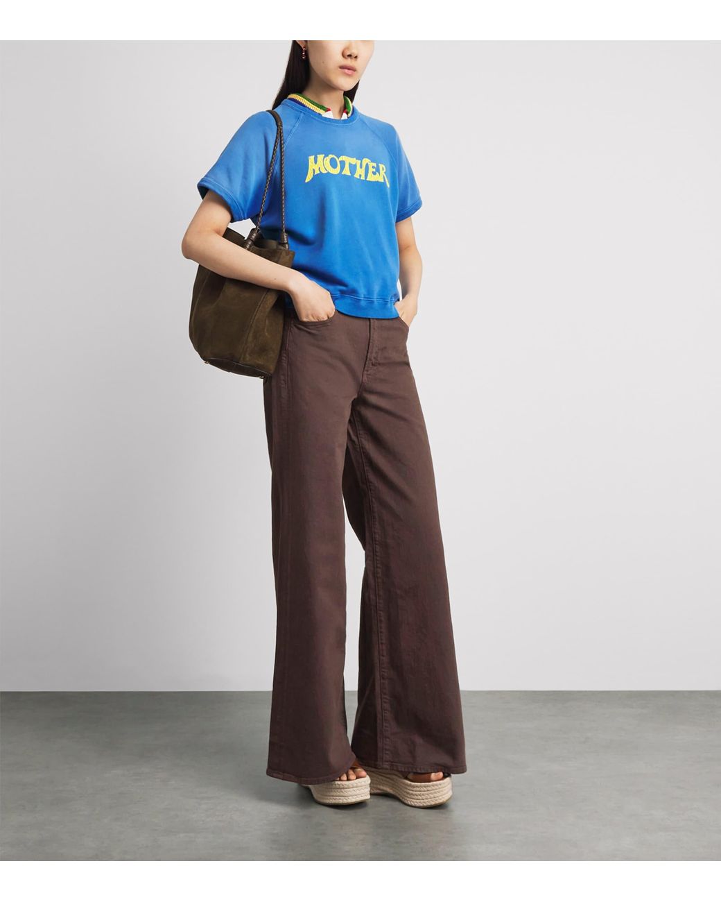 Mother Brown The Undercover Sneak Jeans