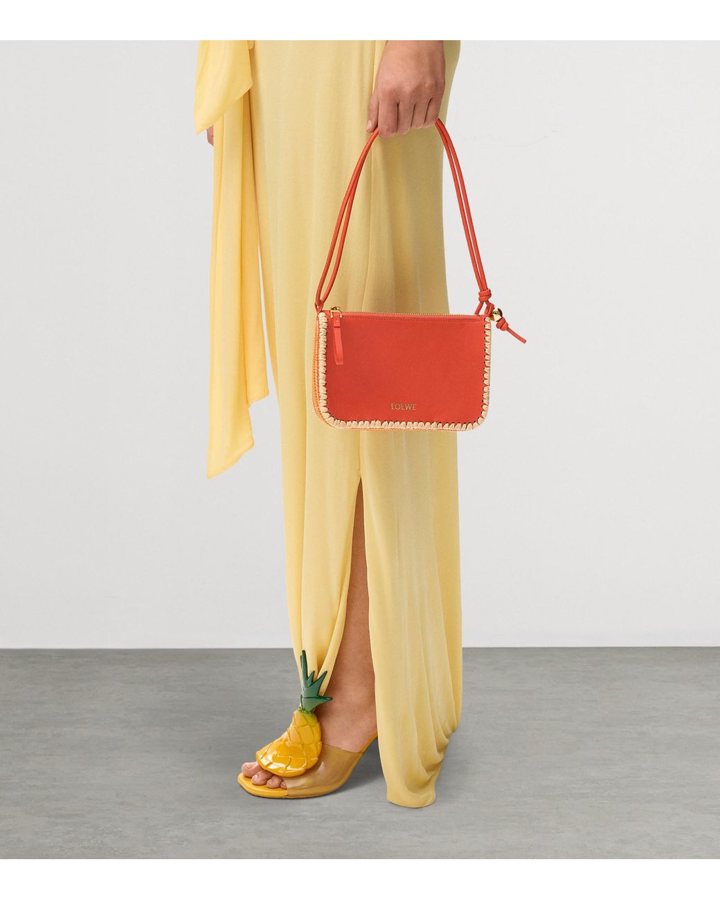 Loewe Red X Paula's Ibiza Rio Shoulder Bag