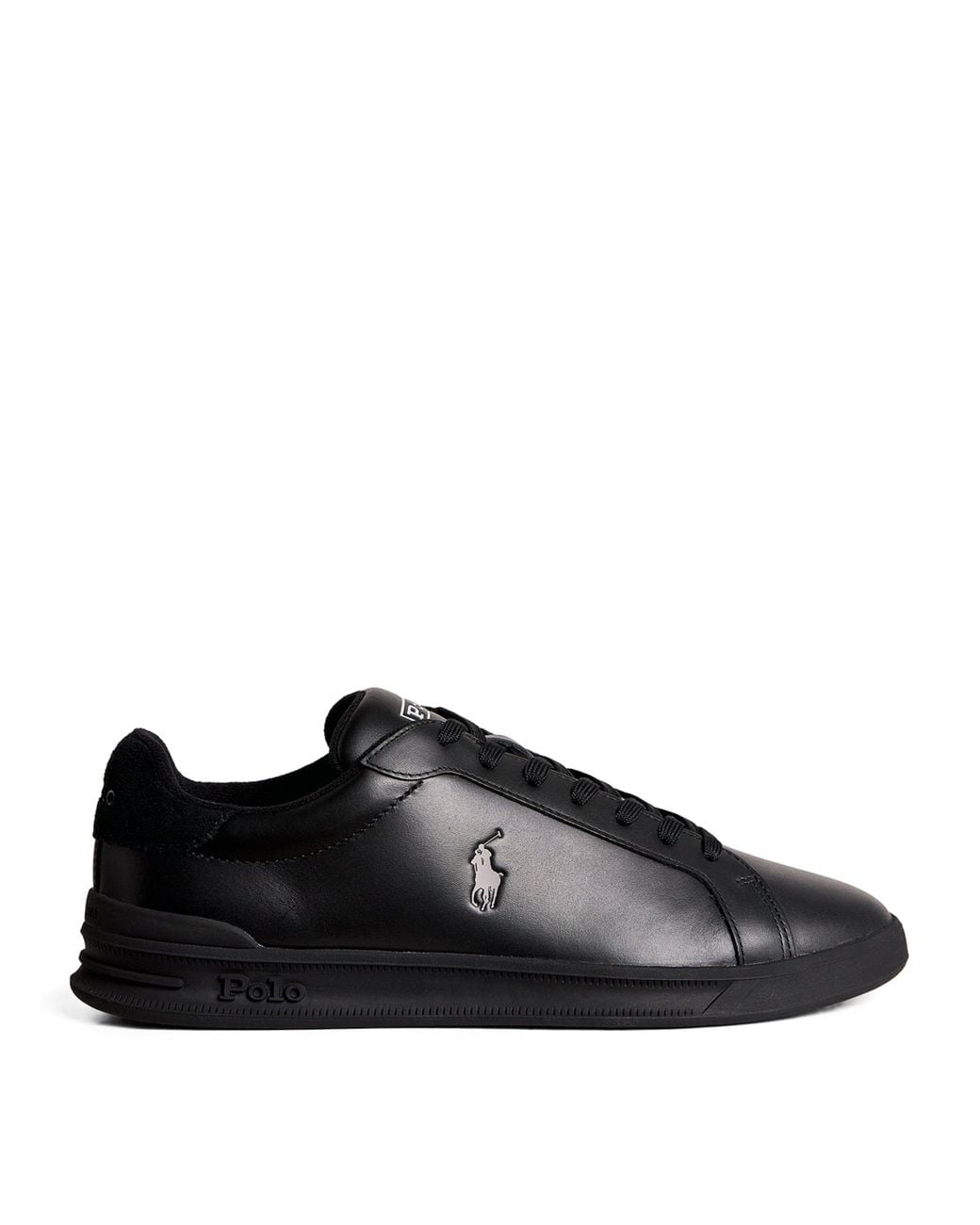 Polo Ralph Lauren Leather Heritage Court Ii Sneakers in  display picture 1