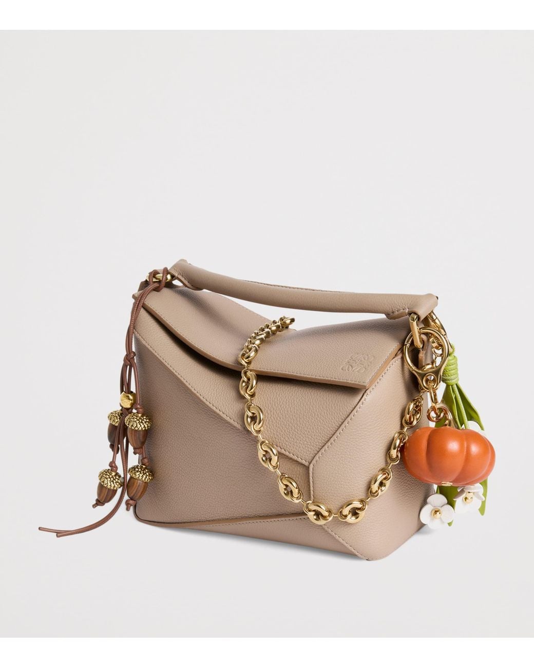 Loewe Orange Pumpkin Bag Charm