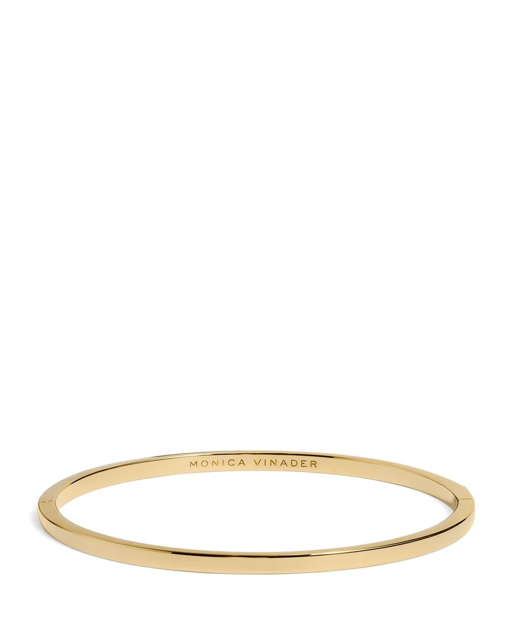 Monica Vinader Natural Vermeil Essentials Bangle