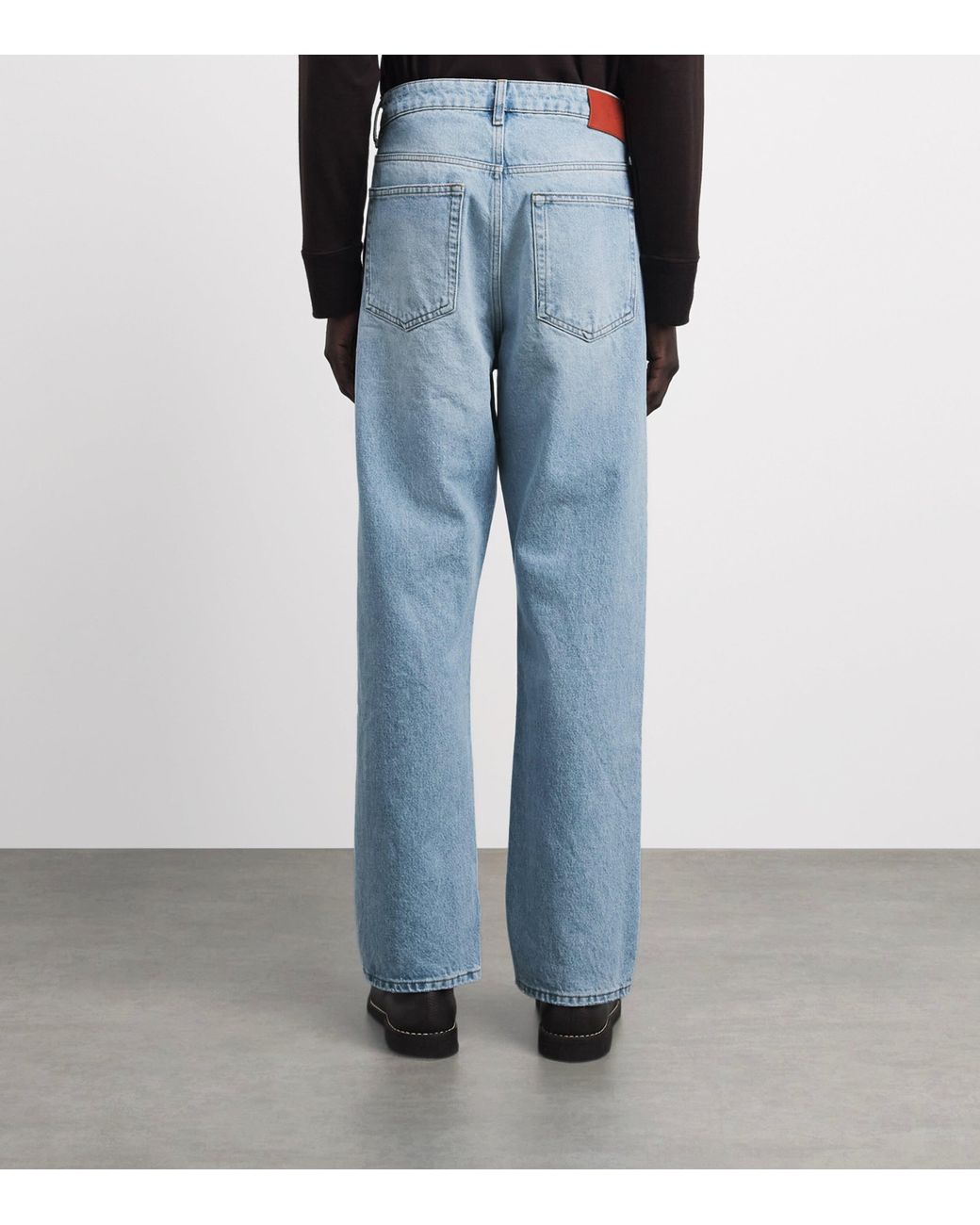 Studio Nicholson Blue Riso Straight Jeans for men