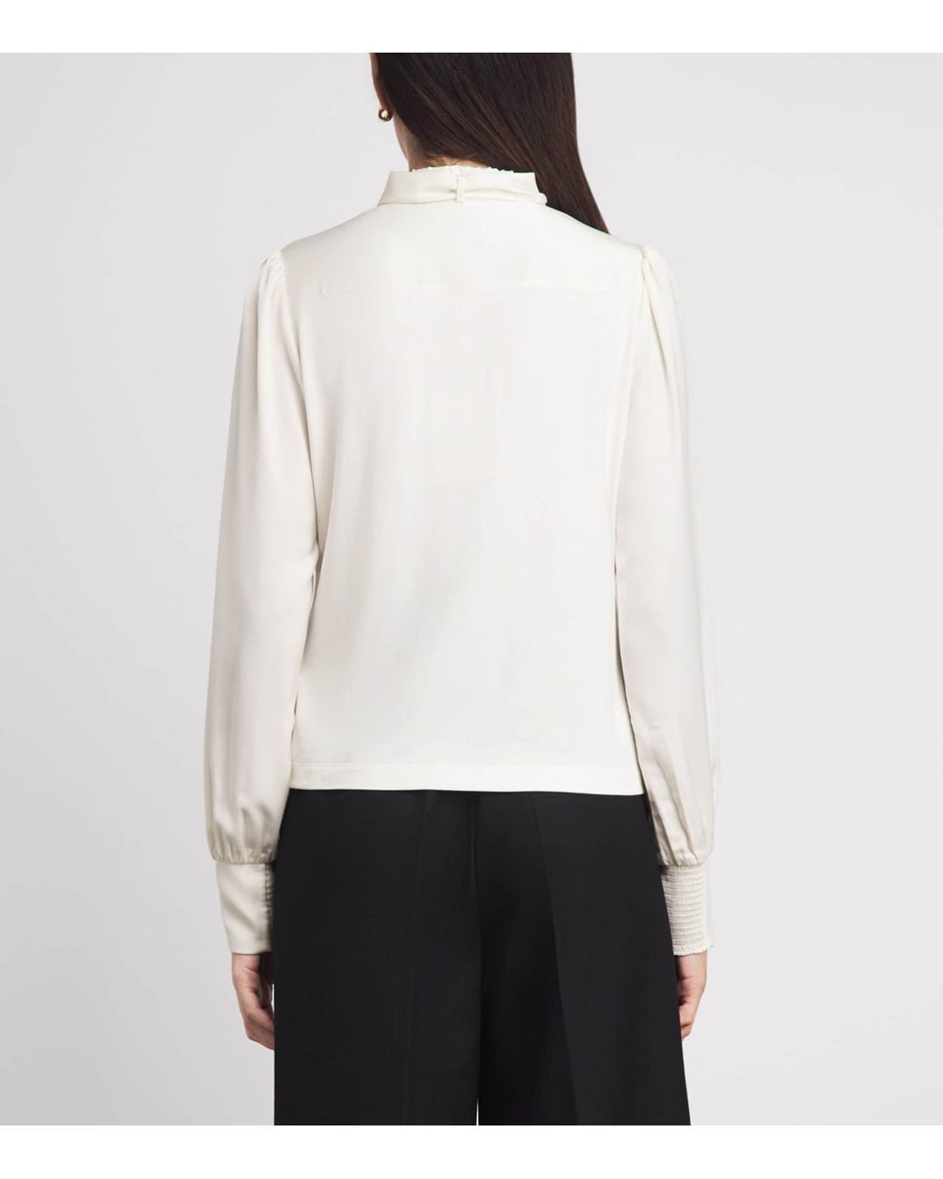 ME+EM White Jersey Layering Shirt