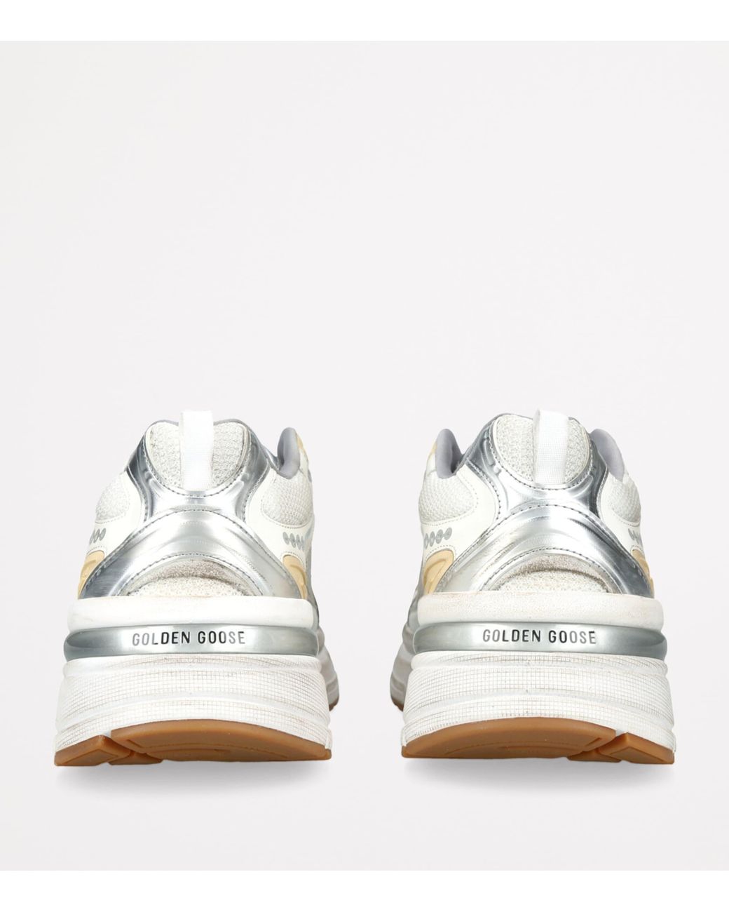 Golden Goose Deluxe Brand White Leather Light Star Sneakers for men