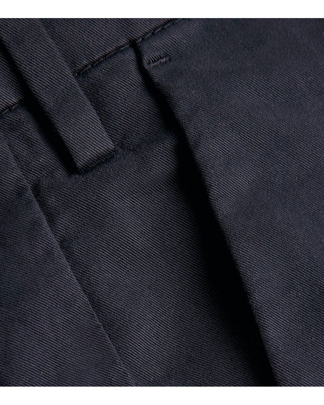 Canali Blue Stretch-Cotton Straight Chinos for men