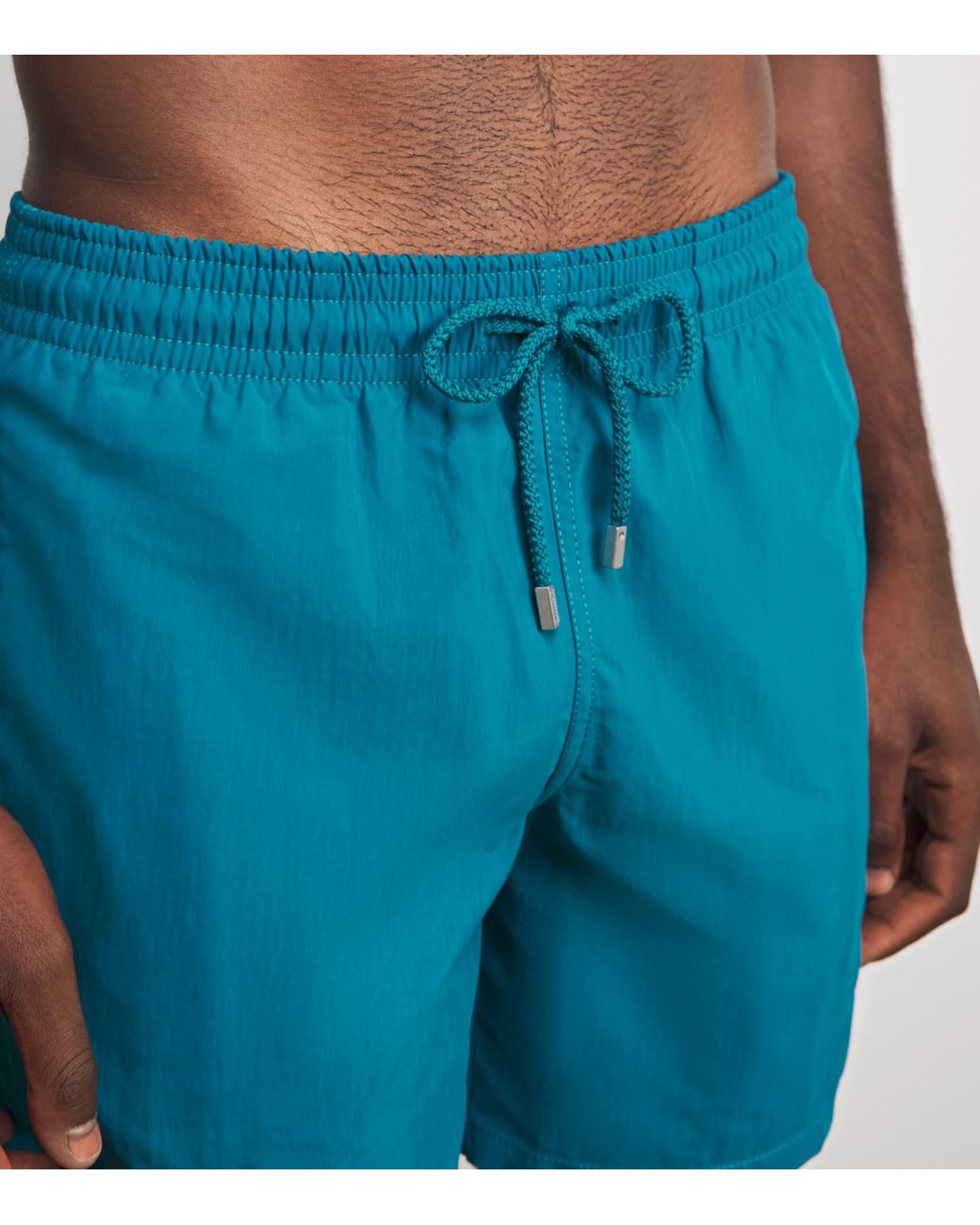 Vilebrequin Blue Turtle Embroidered Moorea Swim Shorts for men