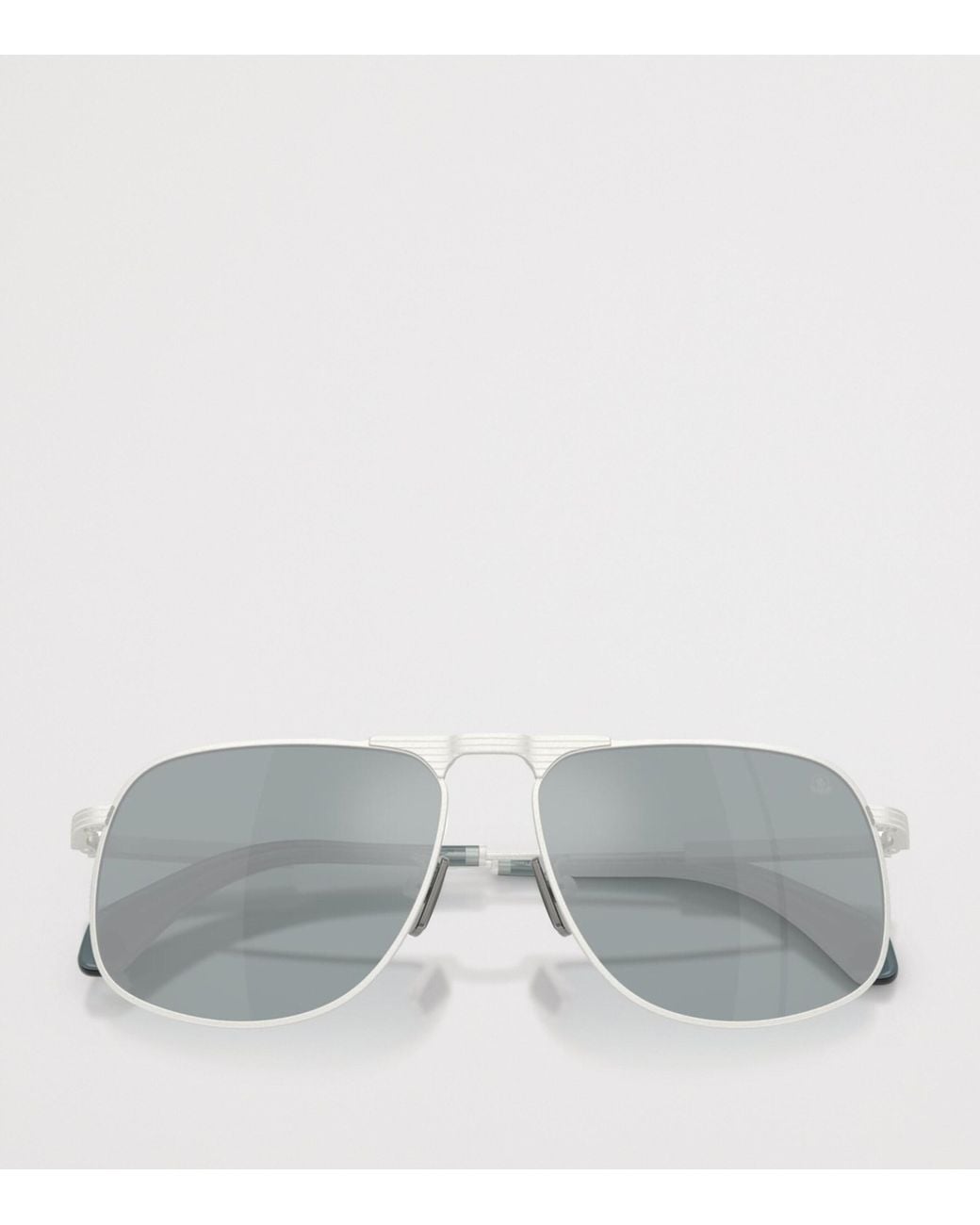 Moncler Gray Vitessa Pilot Sunglasses