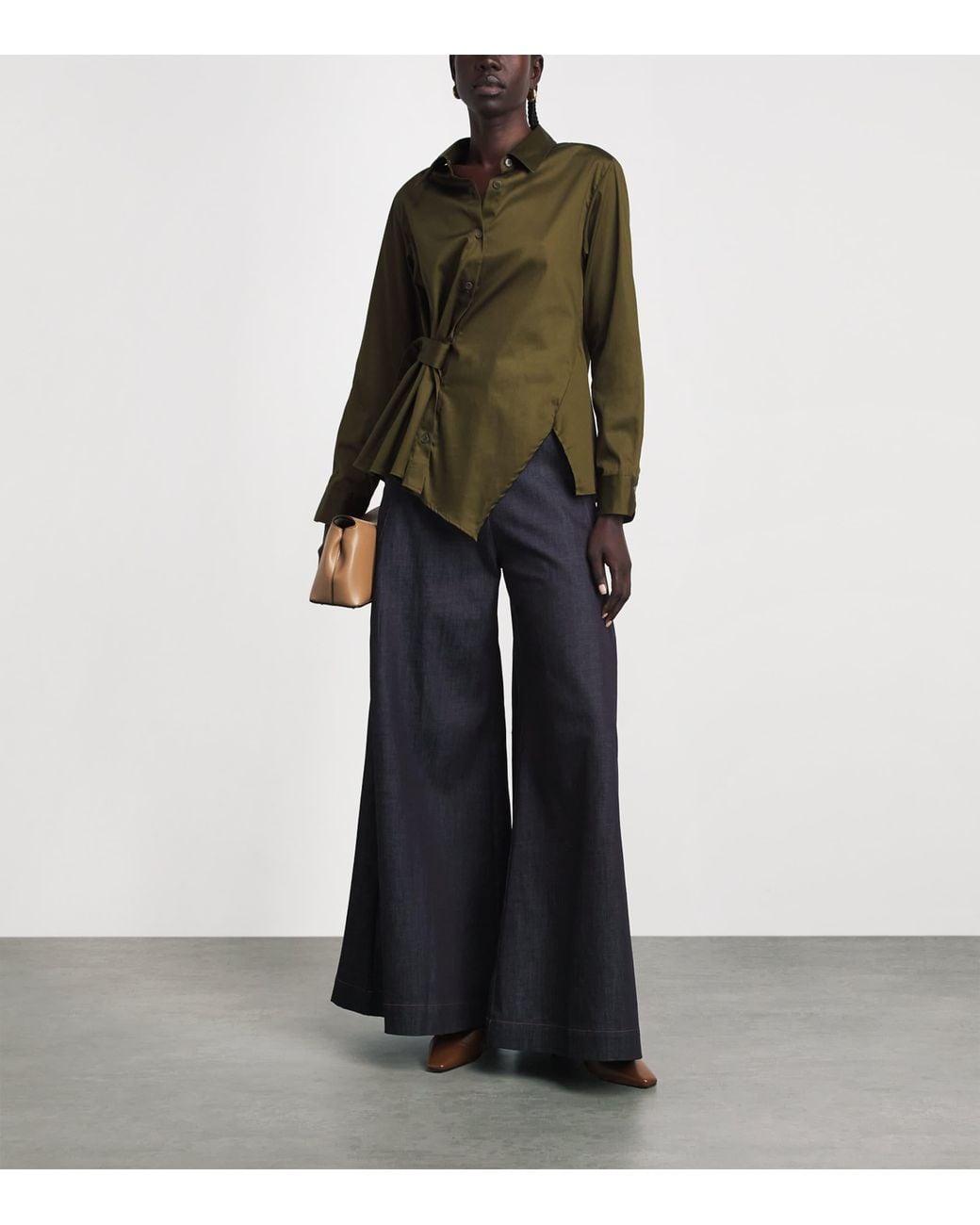 Palmer//Harding Blue Elara High-Rise Wide-Leg Jeans