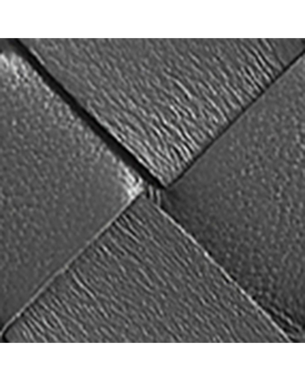 Bottega Veneta Gray Leather Andiamo Long Wallet