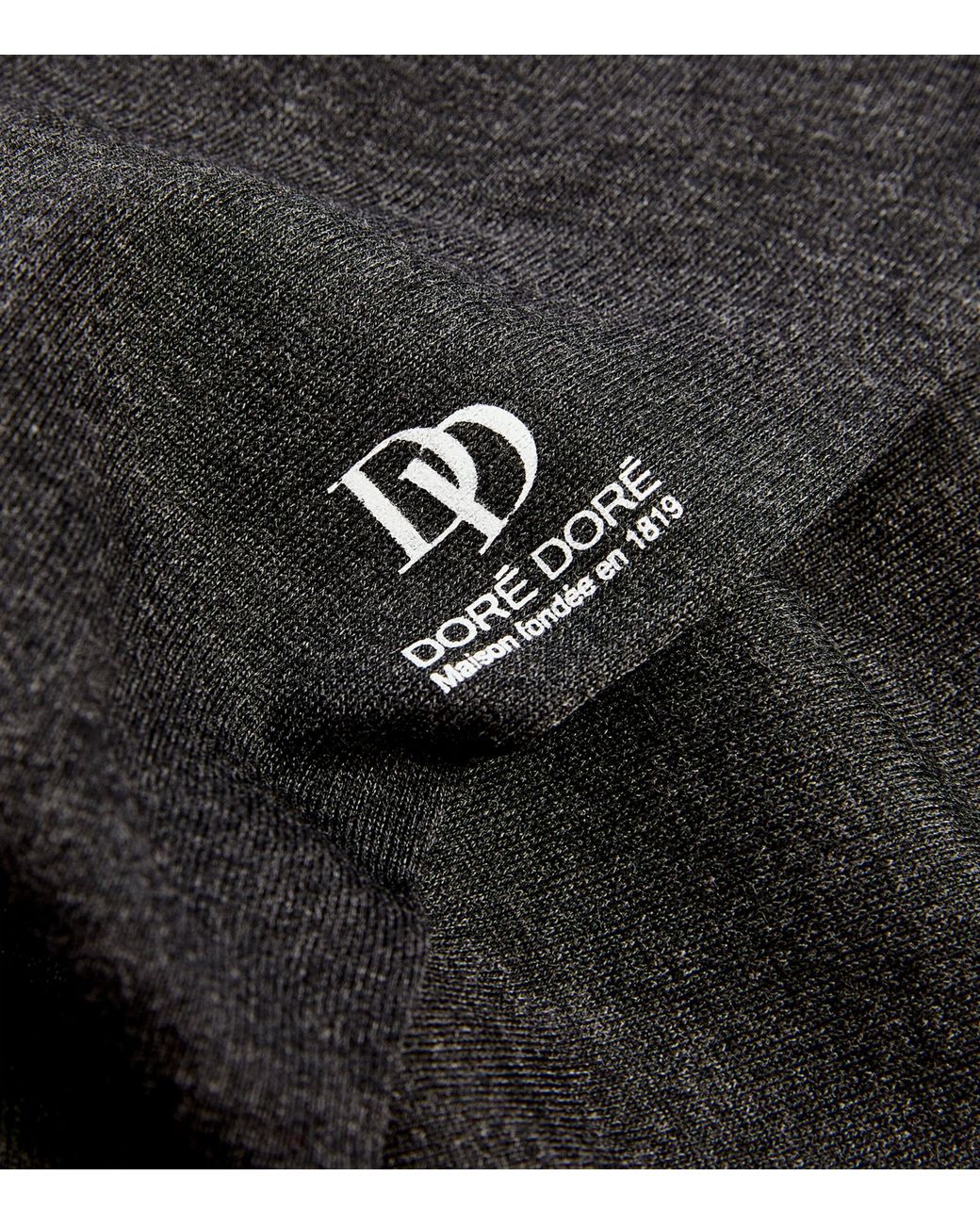 Doré Doré Black Cotton Socks for men