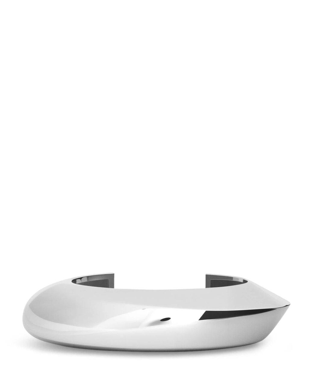 Alaïa White Small Edge Cuff Bracelet