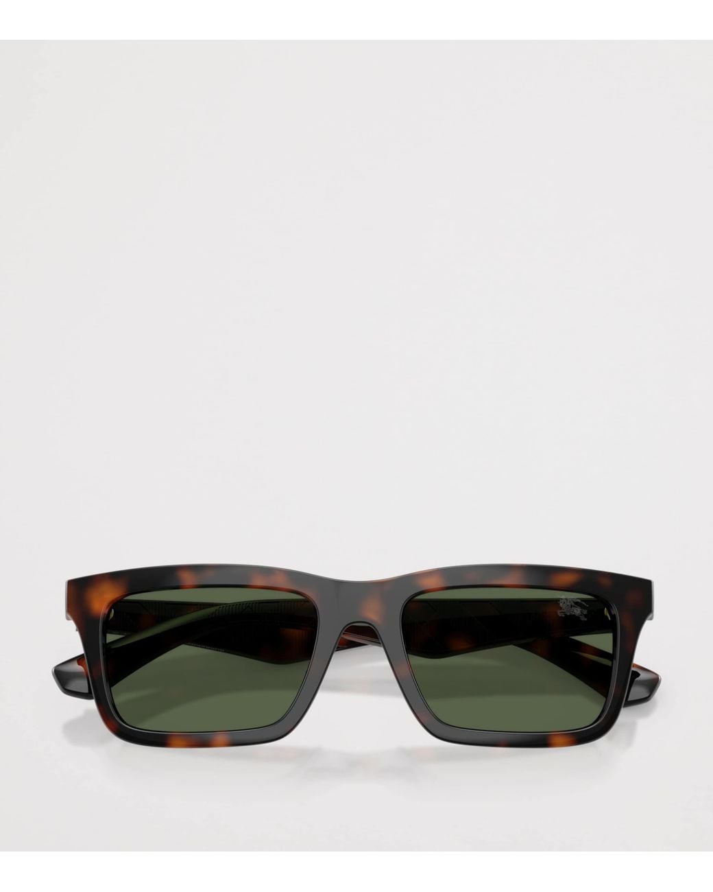 Burberry Green Injected Be4475U Rectangle Sunglasses for men