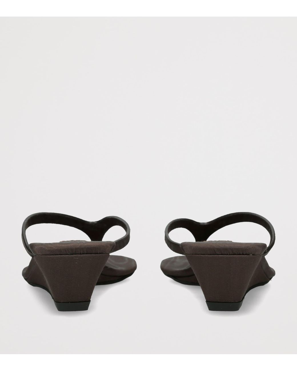 Christopher Esber Brown Scala Wedge Sandals 45