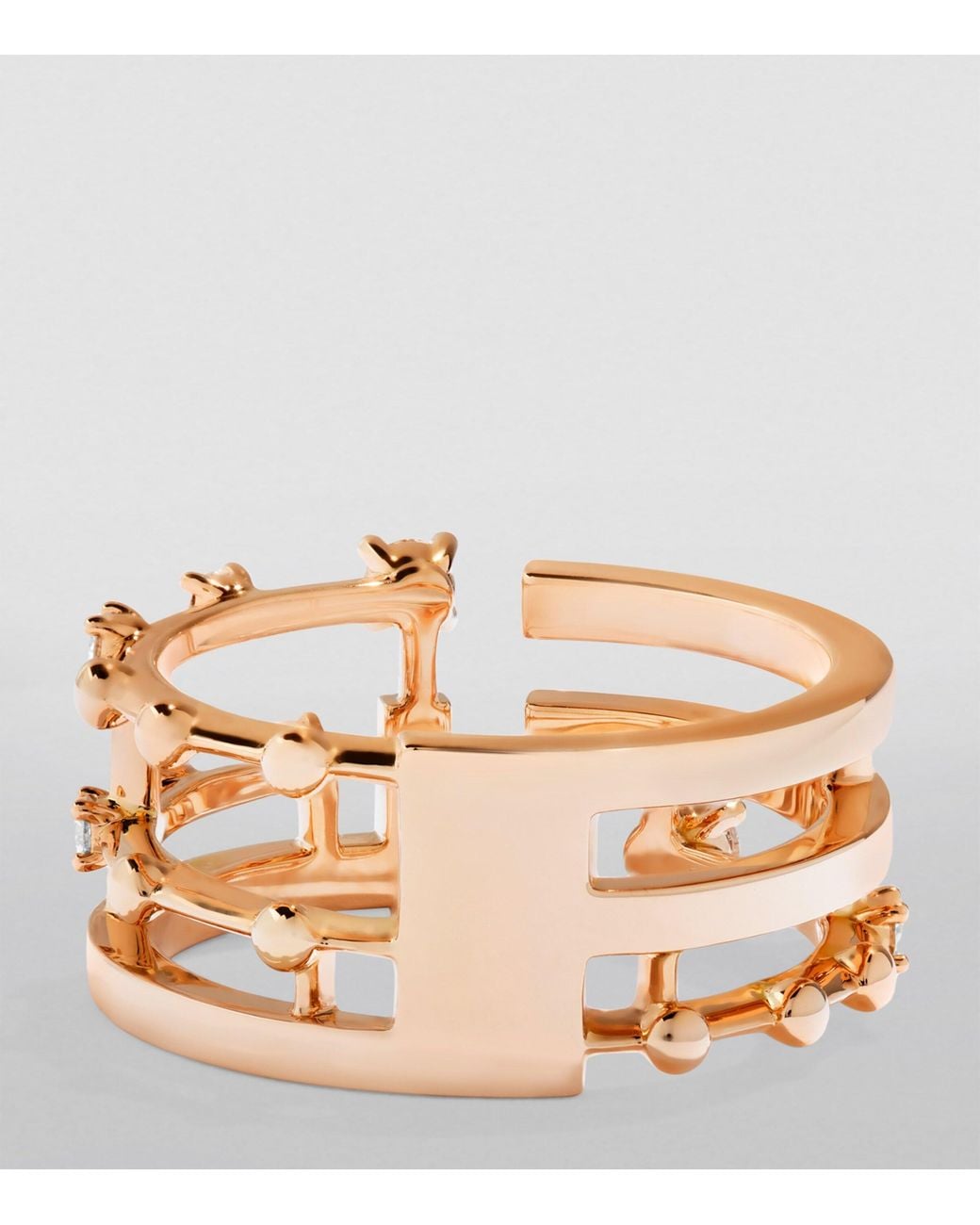 Marli New York Metallic And Diamond Avenues Ring