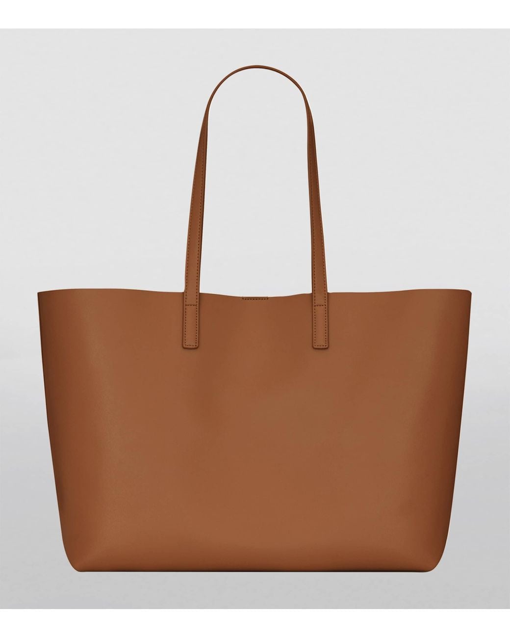 Saint Laurent Brown East/West Shopper Bag
