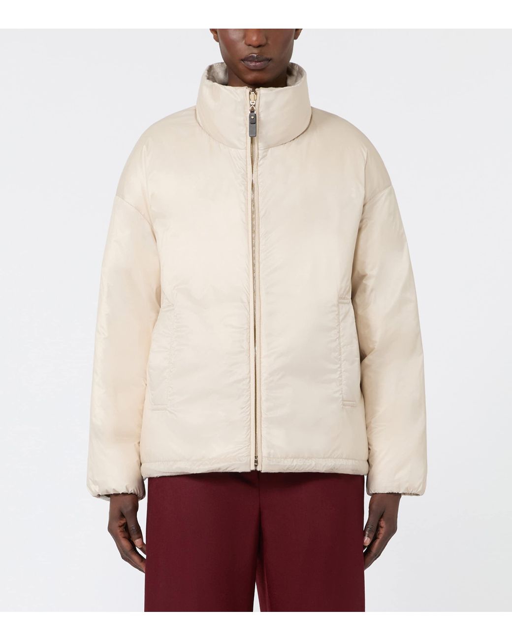 Max Mara Natural Cashmere Puffer Coat