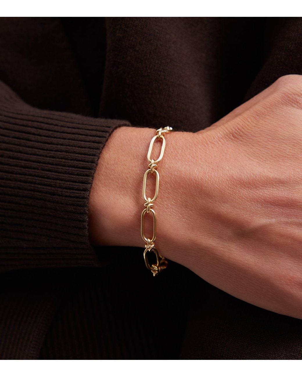 Annoushka Metallic Knuckle Chain Braeclet
