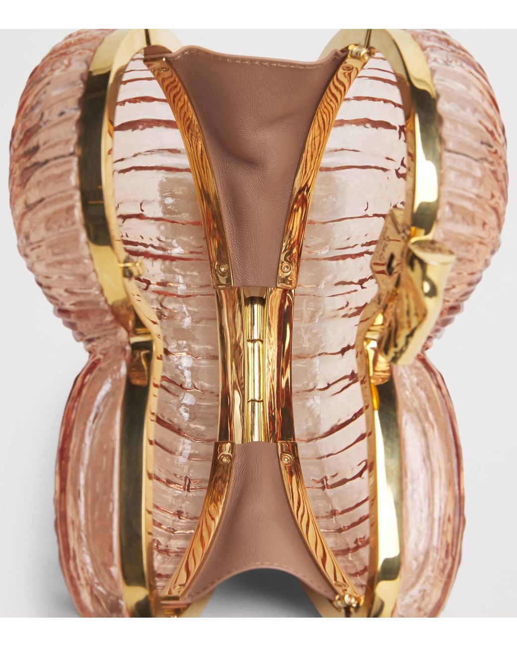 Chloé Brown Sea Treasures Minaudière Shell Bag