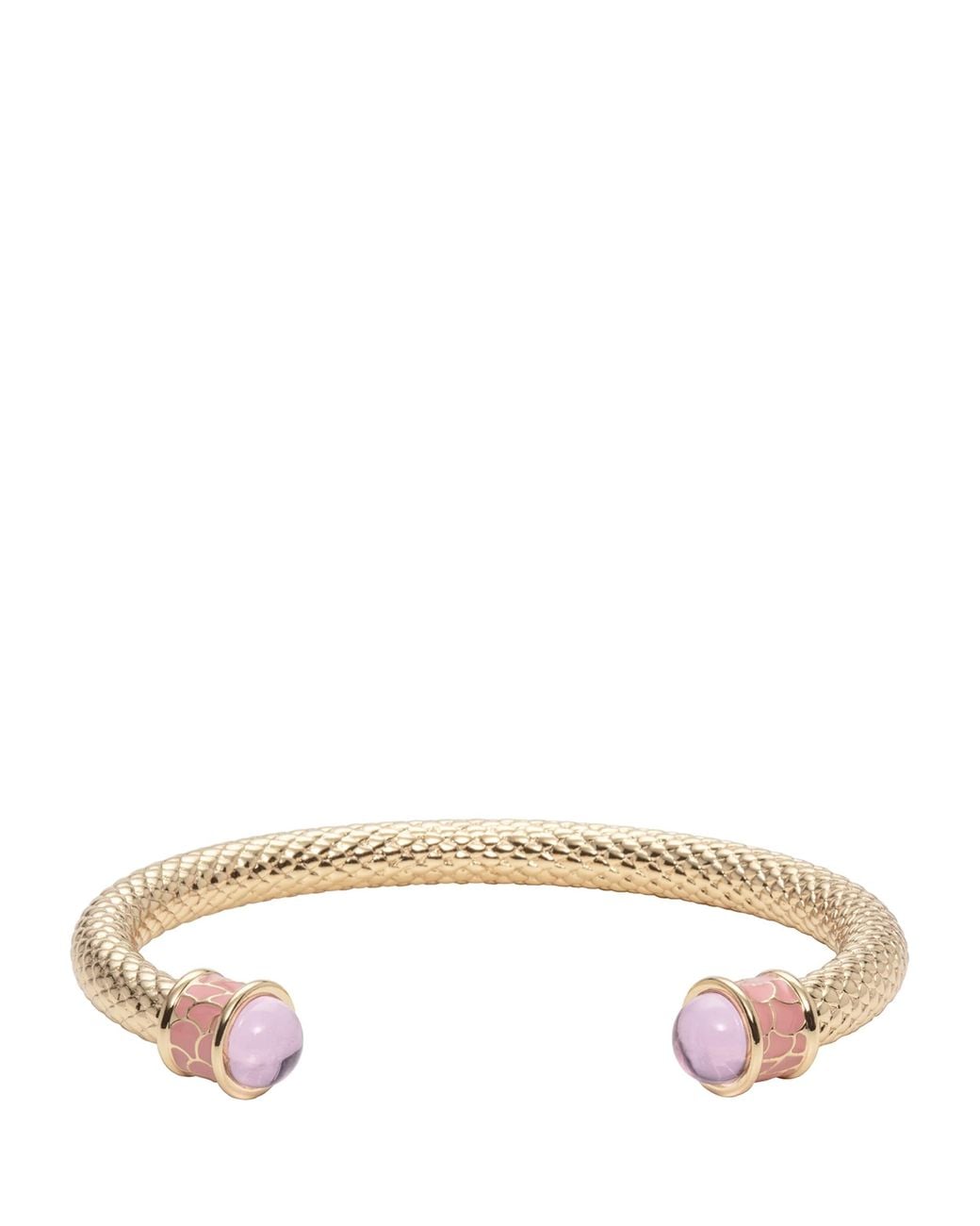 Halcyon Days Natural Plated Salamander Torque Bracelet for men
