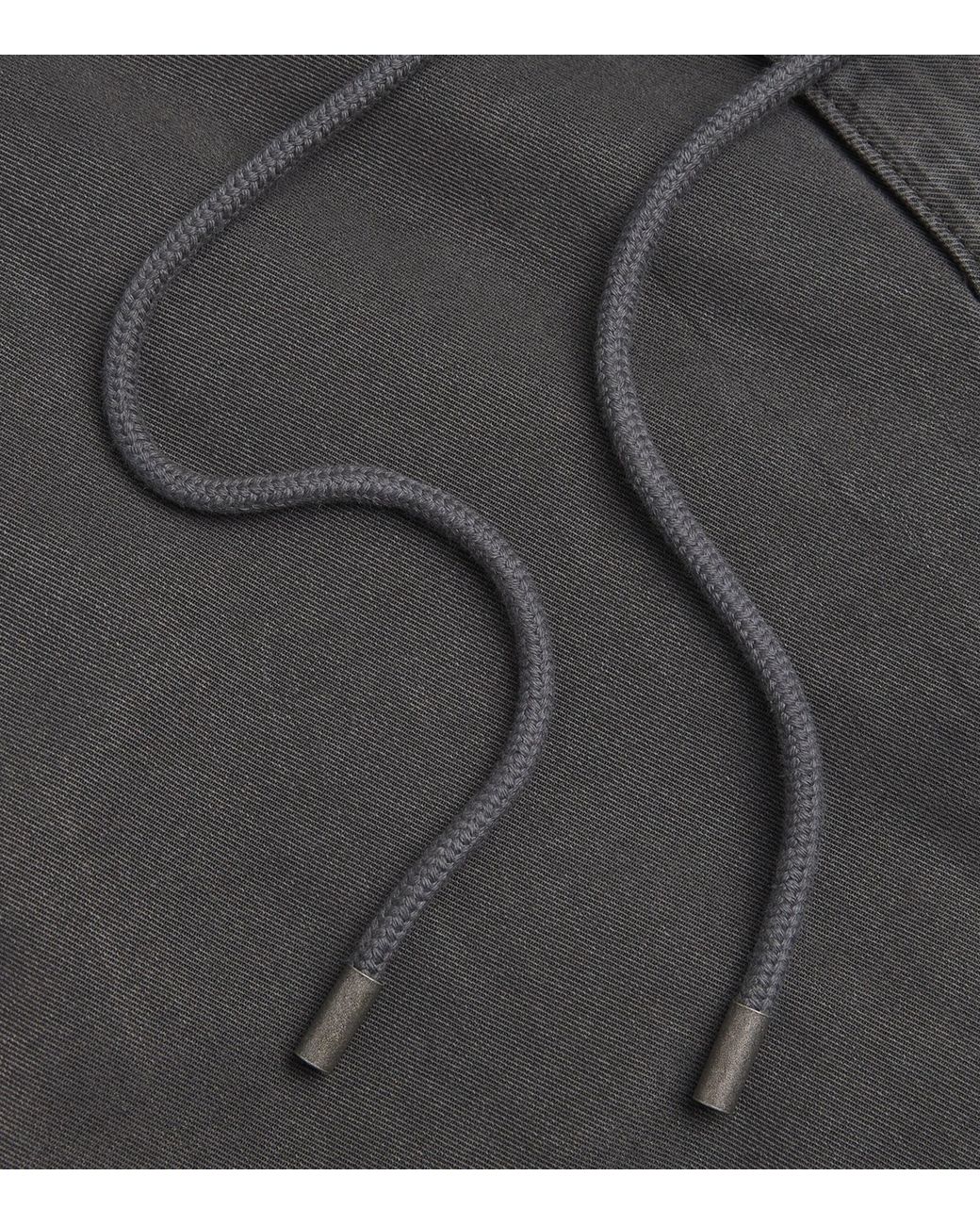 PAIGE Gray Drawstring Fraser Chinos for men