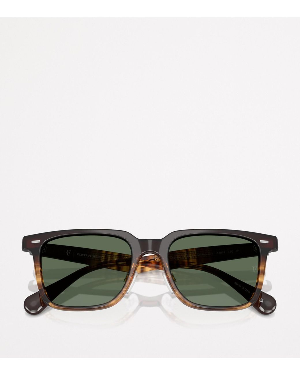 Oliver Peoples Green Rectangular Mr. Federer Ii Sunglasses for men