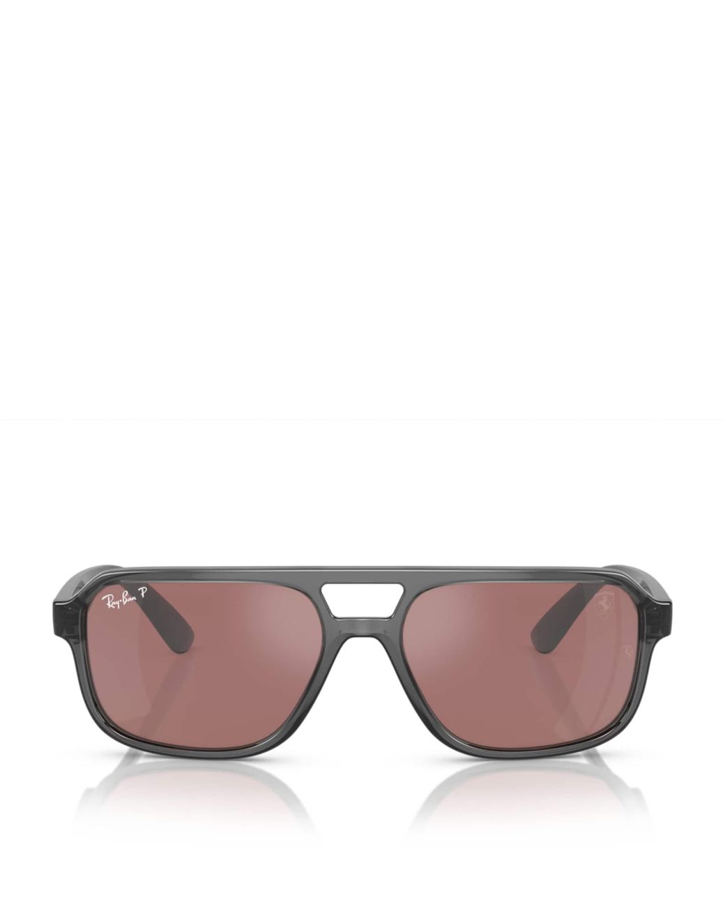 Ray-Ban Brown Nylon Rb4414M Scuderia Ferrari Collection Sunglasses