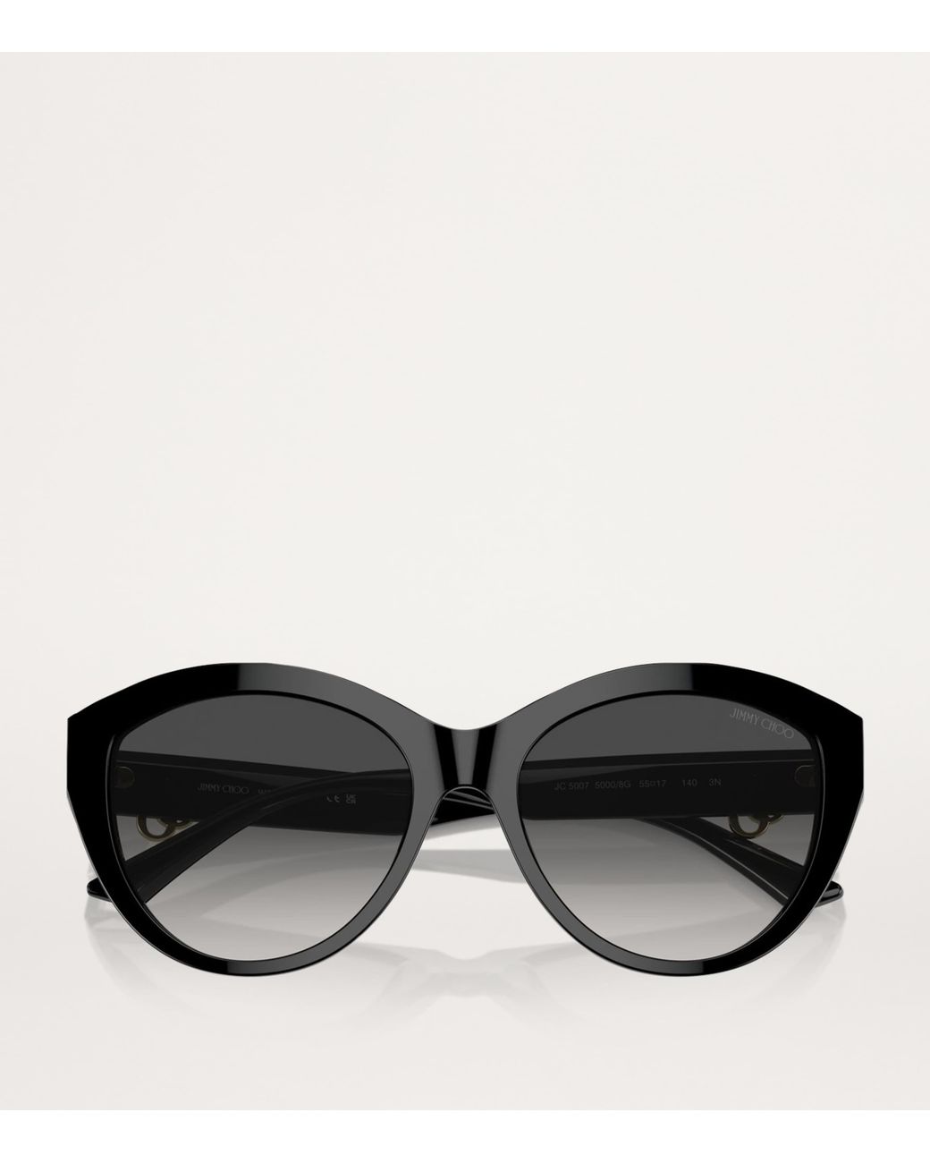 Jimmy Choo Black Acetate Jc5007 Sunglasses