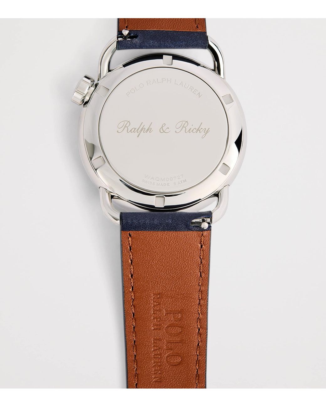Polo Ralph Lauren Gray Stainless Steel Ralph And Ricky Bear Watch for men