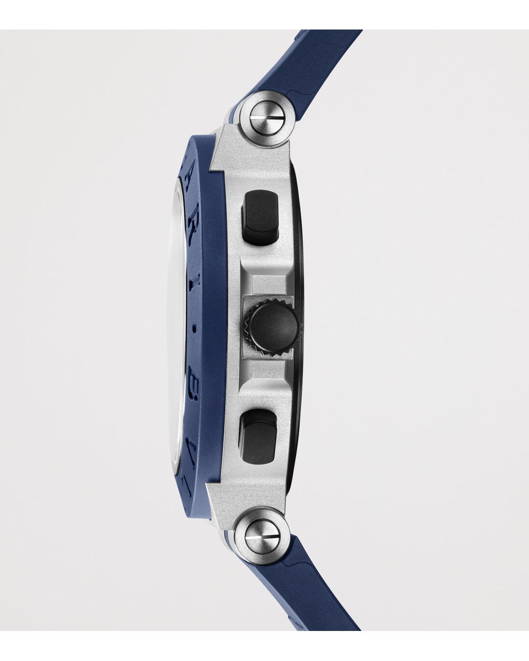BVLGARI Blue Aluminium Watch for men