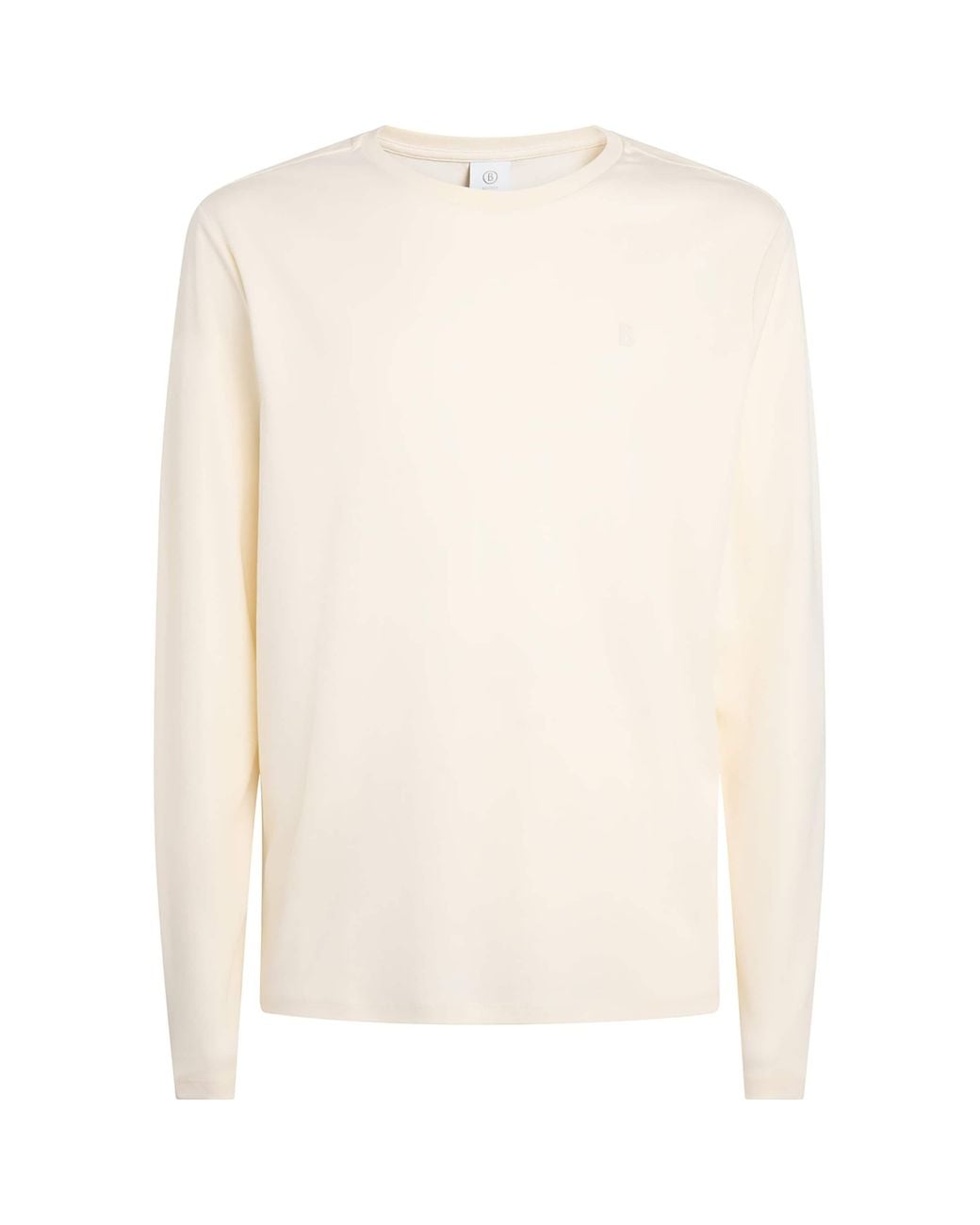 Bogner White Supima Cotton Arvid Sweater for men