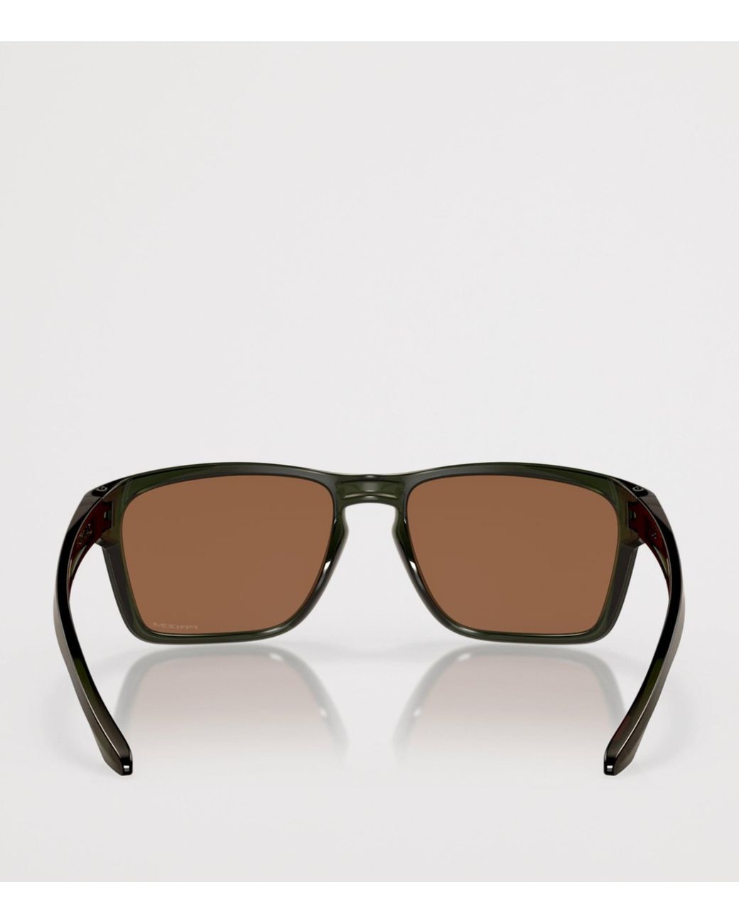 Oakley Brown Sylas Rectangle Sunglasses for men