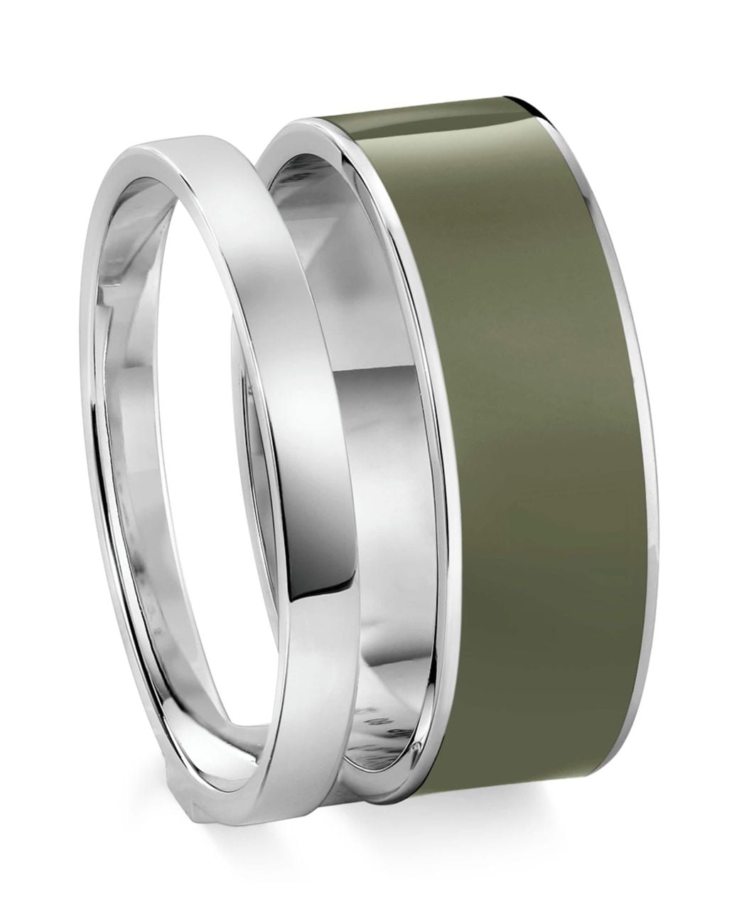 Repossi Green 2-Band Berbere Ring