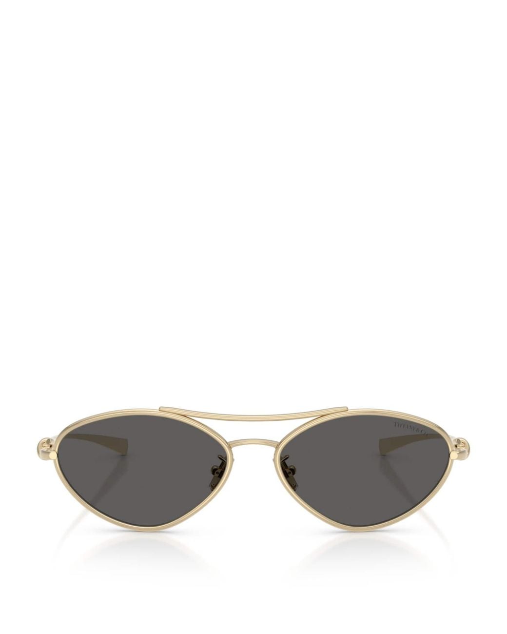 Tiffany & Co Gray Metal Irregular Tf3117 Sunglasses