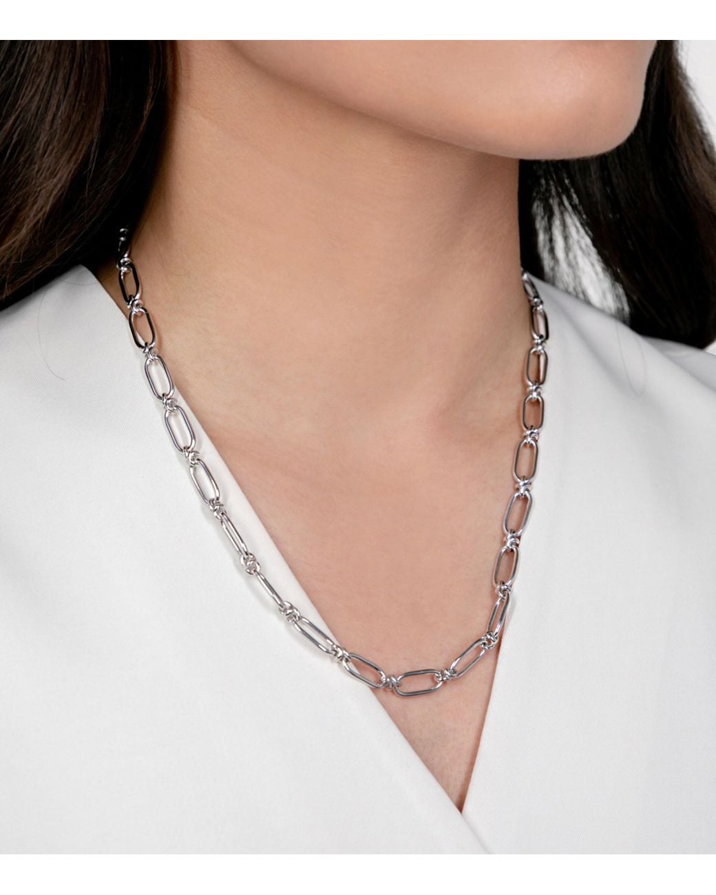Annoushka Metallic Knuckle Bold Chain Necklace